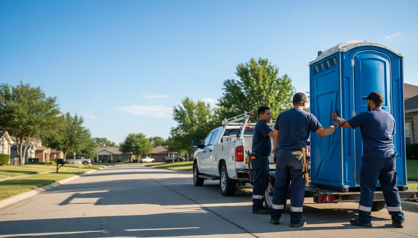 Portable Toilet Rental in Castle, OK near me